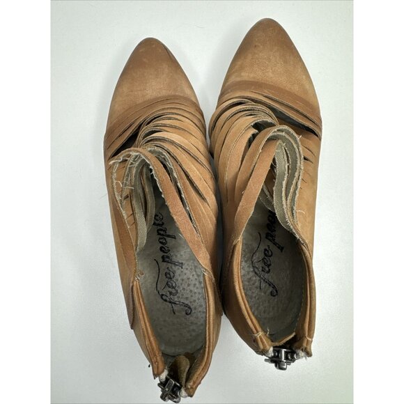 Free People Lost Valley Women's Ankle Boots Size 38 EU Women's 7.5 US - Picture 5 of 12
